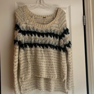 Free People high/low Knit Sweater